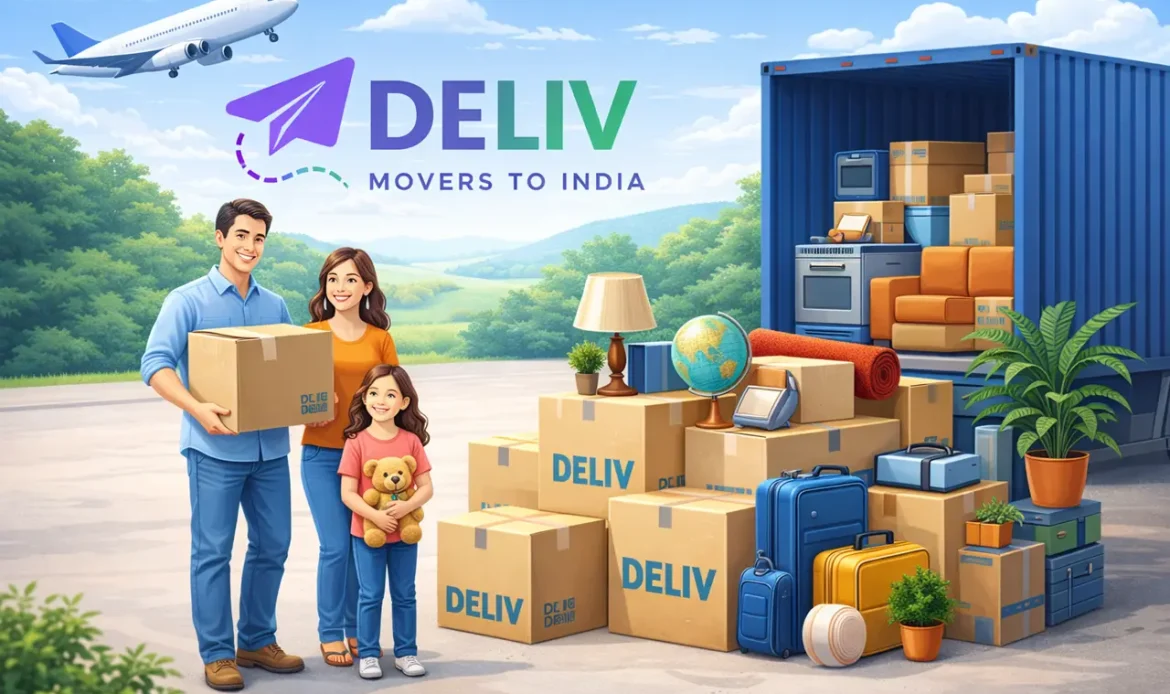 How to Ship Household Goods to India with Deliv?