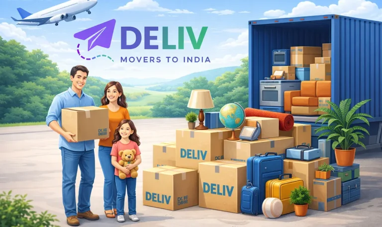How to Ship Household Goods to India with Deliv?