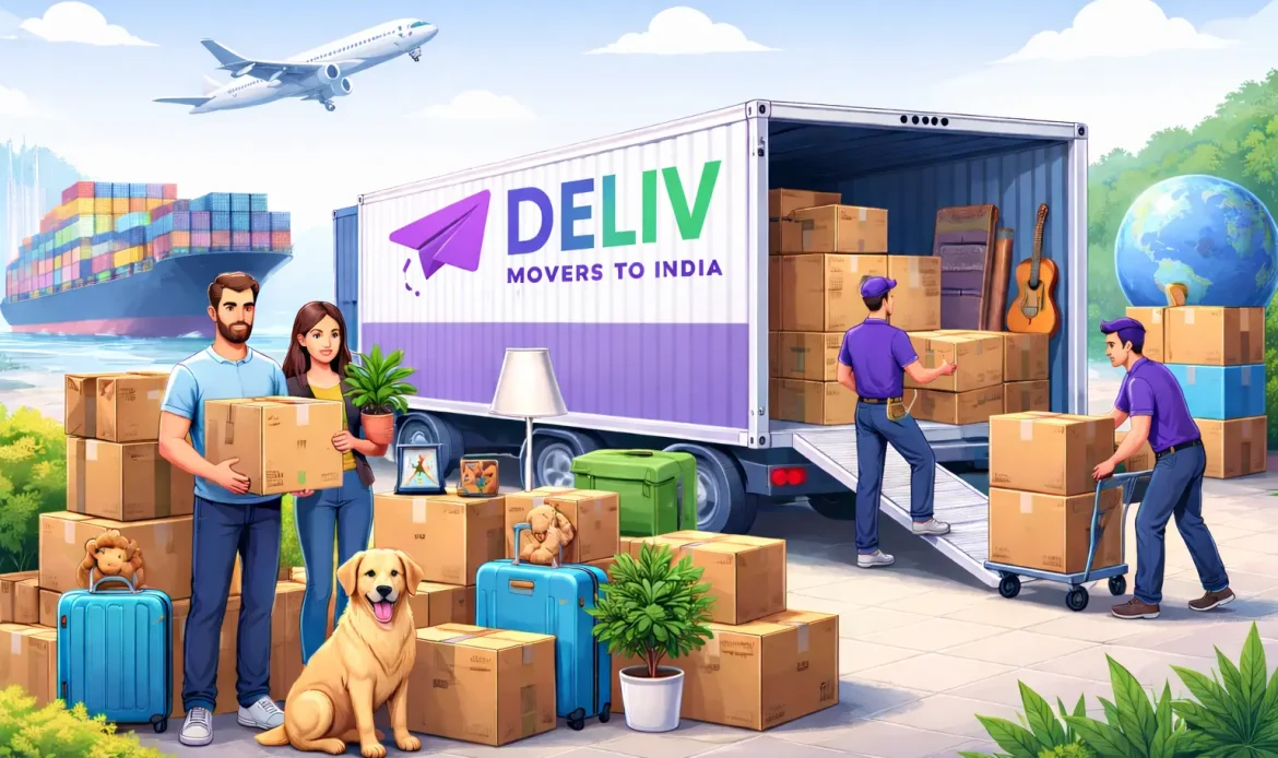 Options to ship household goods from Oman to India