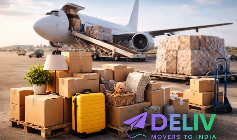Shipping Personal Effects & Household Goods from Oman to India by Air Cargo