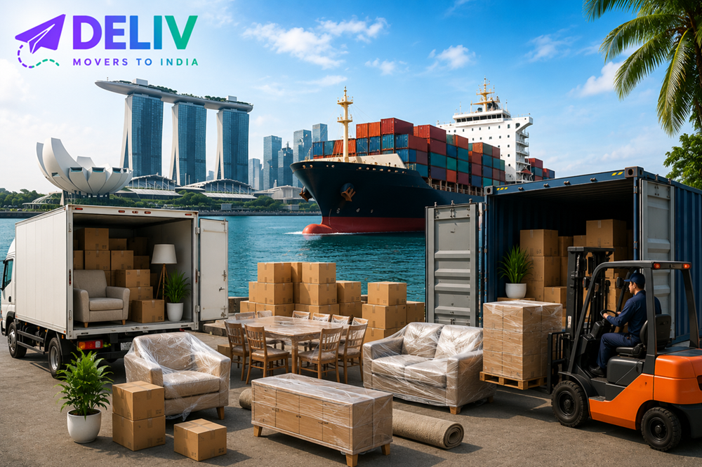 Best Cargo Routes from the Gulf to India for Household Goods